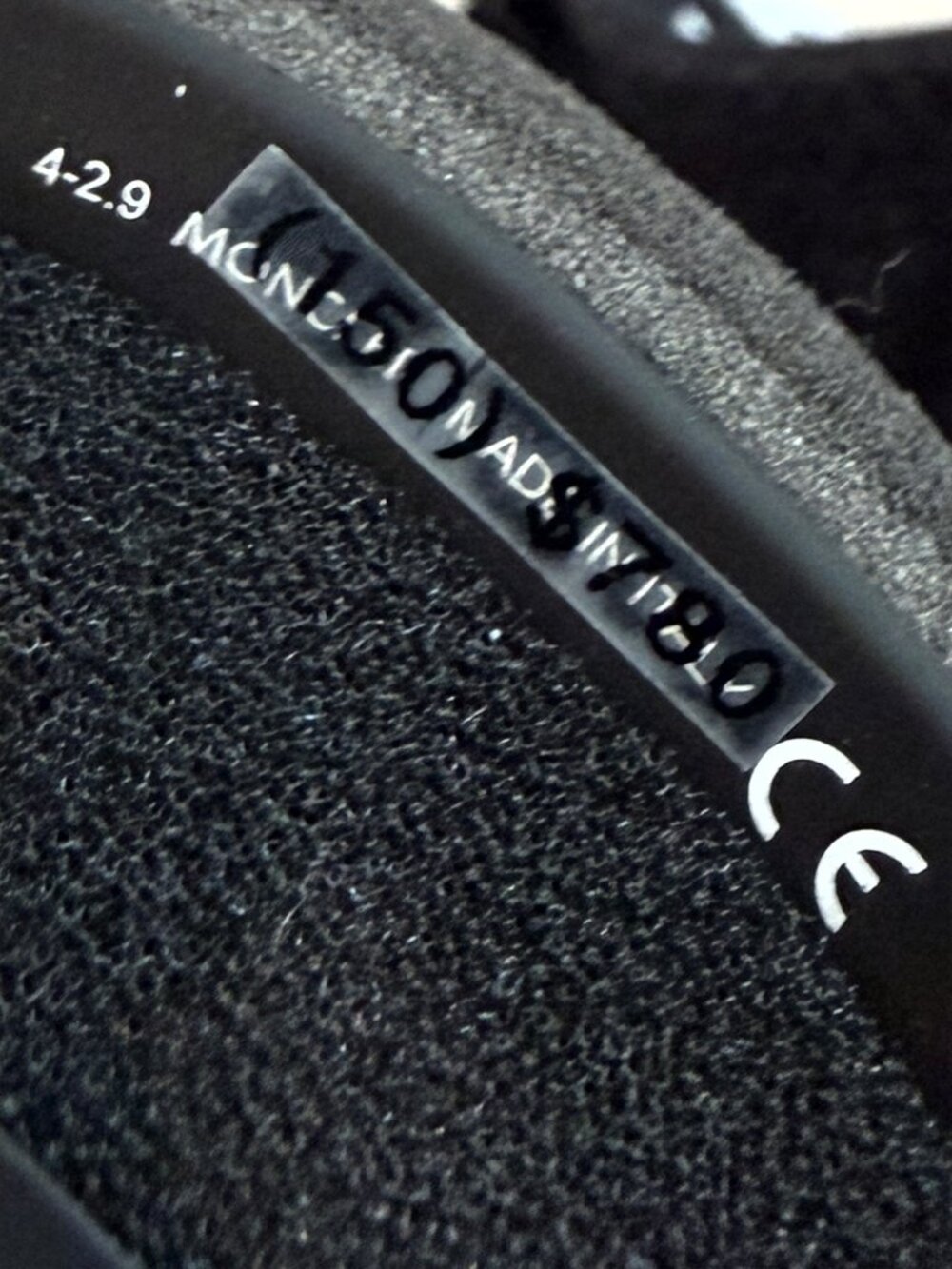 MONCLER glasses eyewear Logo Goggles Ski Snowboard Sports sunglasses Black - Picture 14 of 16